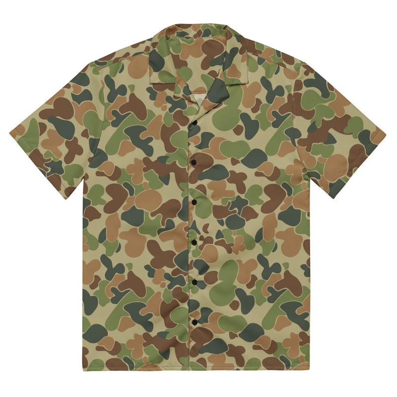 Outback Drift Disruptive CAMO Unisex Short-Sleeve Button Shirt - Button-Up