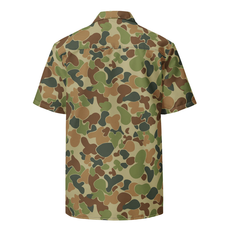 Outback Drift Disruptive CAMO Unisex Short-Sleeve Button Shirt - Button-Up