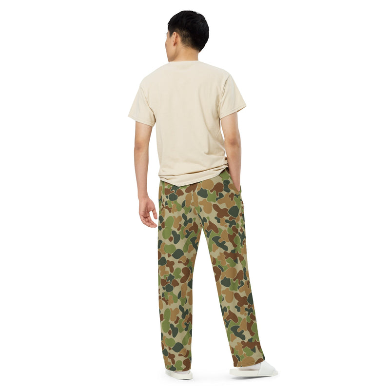 Outback Drift Disruptive CAMO Unisex Wide-Leg Leisure Pants - Pant