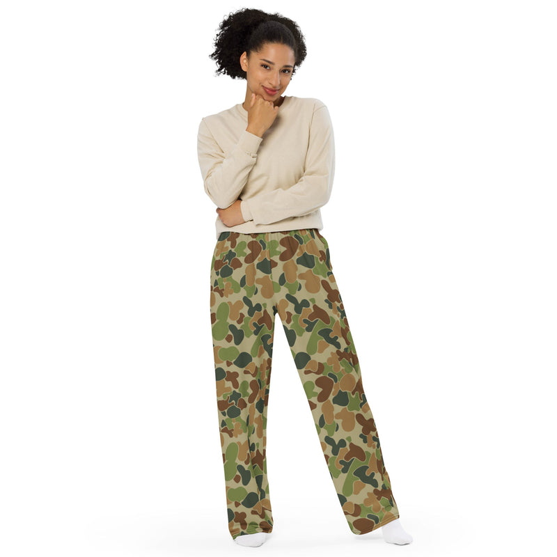 Outback Drift Disruptive CAMO Unisex Wide-Leg Leisure Pants - Pant