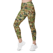 Outback Drift Disruptive CAMO Womens Leggings with Pockets - Women