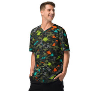 Paintball Impact Strike CAMO Unisex Baseball Jersey