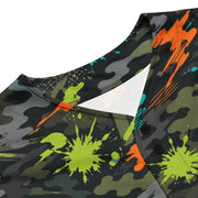 Paintball Impact Strike CAMO Unisex Baseball Jersey
