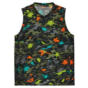 Paintball Impact Strike CAMO Unisex Basketball Jersey