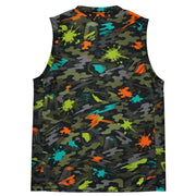 Paintball Impact Strike CAMO Unisex Basketball Jersey
