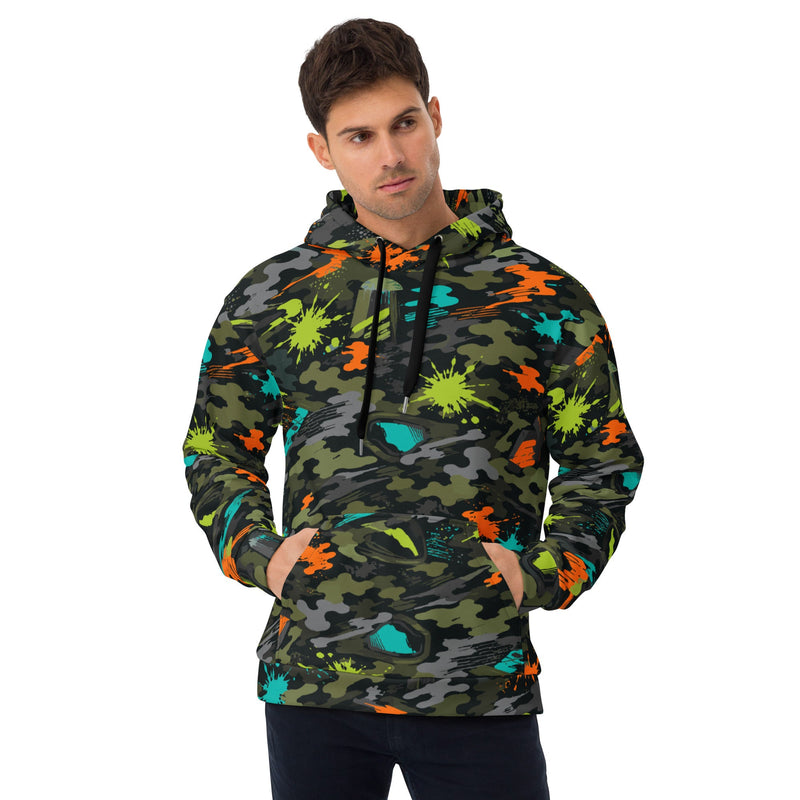 Paintball Impact Strike CAMO Unisex Hoodie - 2XS