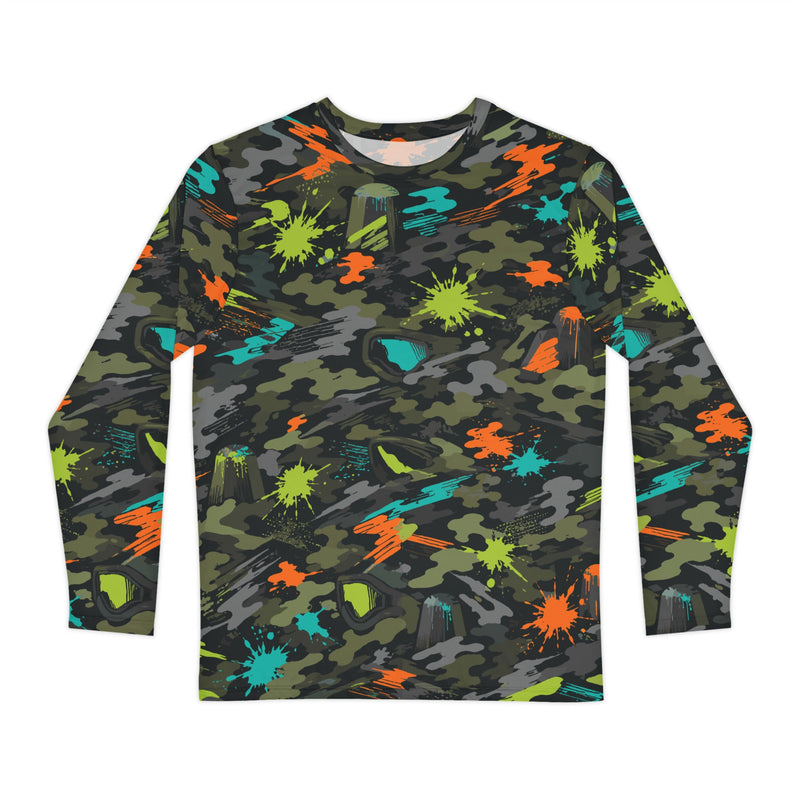 Paintball Impact Strike CAMO Unisex Long-Sleeve Shirt - XS
