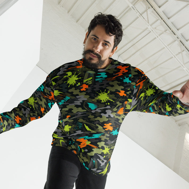 Paintball Impact Strike CAMO Unisex Sweatshirt