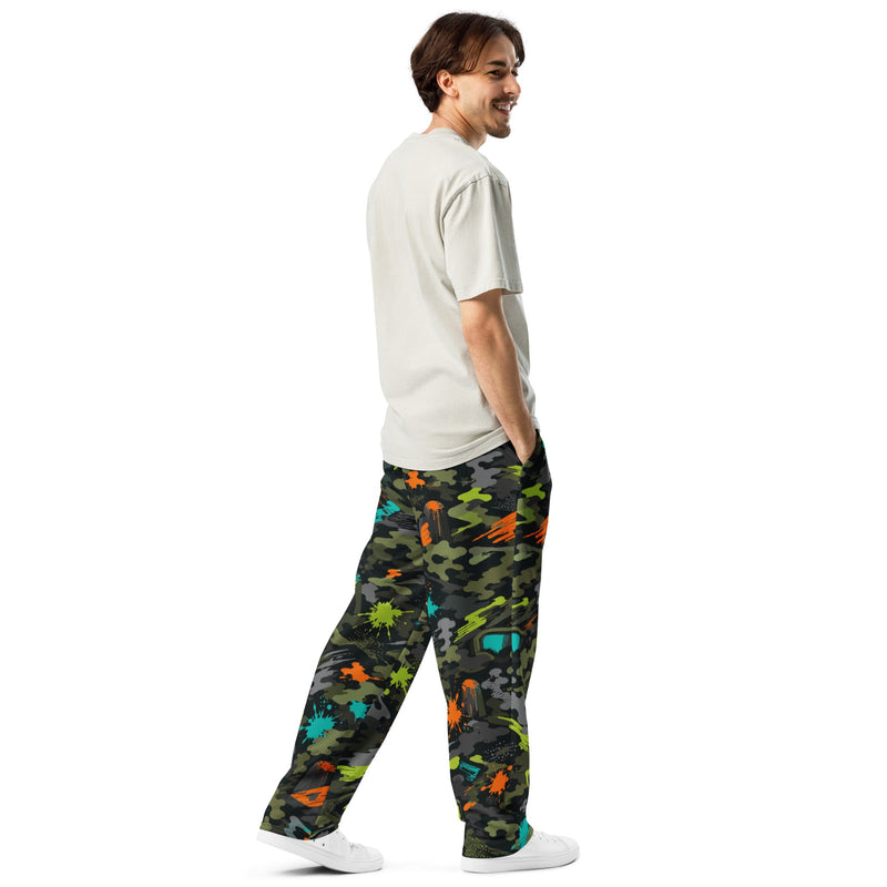 Paintball Impact Strike CAMO Unisex Wide-Leg Joggers