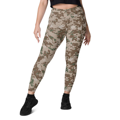 Pakistani Army Arid CAMO Leggings with pockets - Womens With Pockets