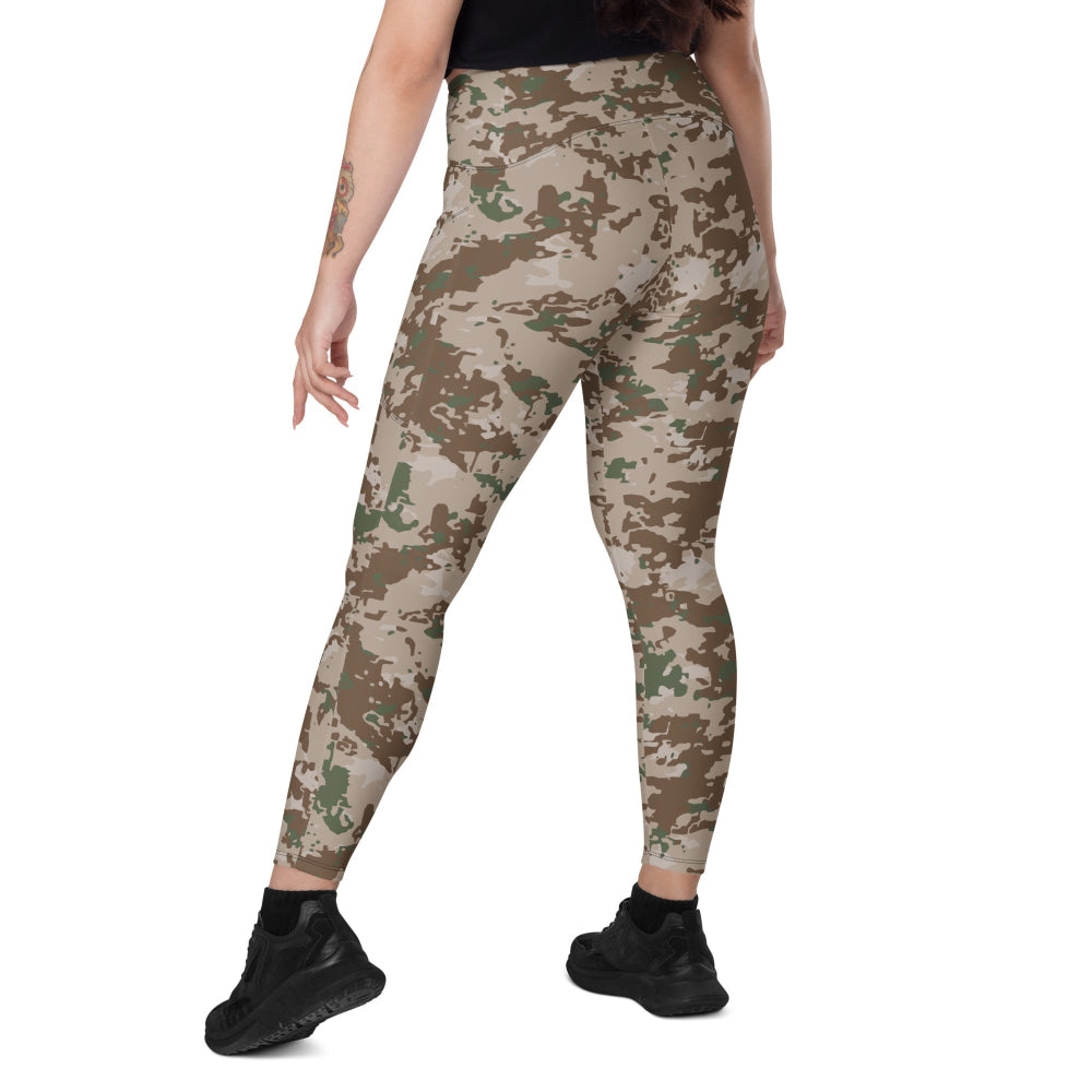 Pakistani Army Arid CAMO Leggings with pockets - Womens With Pockets