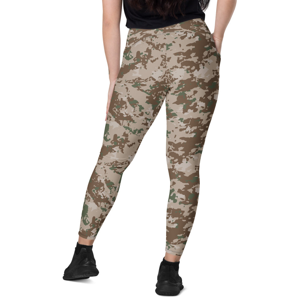 Pakistani Army Arid CAMO Leggings with pockets - Womens With Pockets