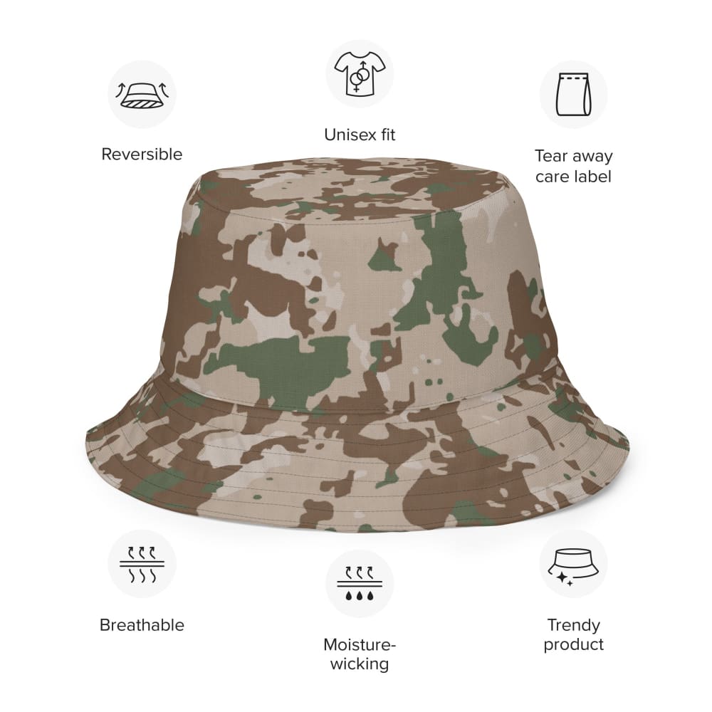 Pakistani Army Arid CAMO Reversible bucket hat