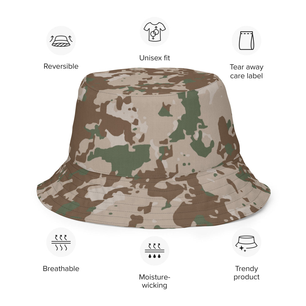 Pakistani Army Arid CAMO Reversible bucket hat - Bucket Hat