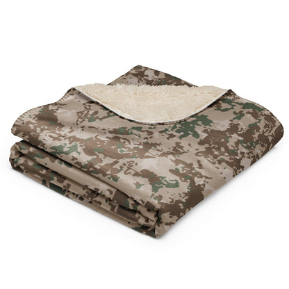 Pakistani Army Arid CAMO Sherpa blanket - Blanket