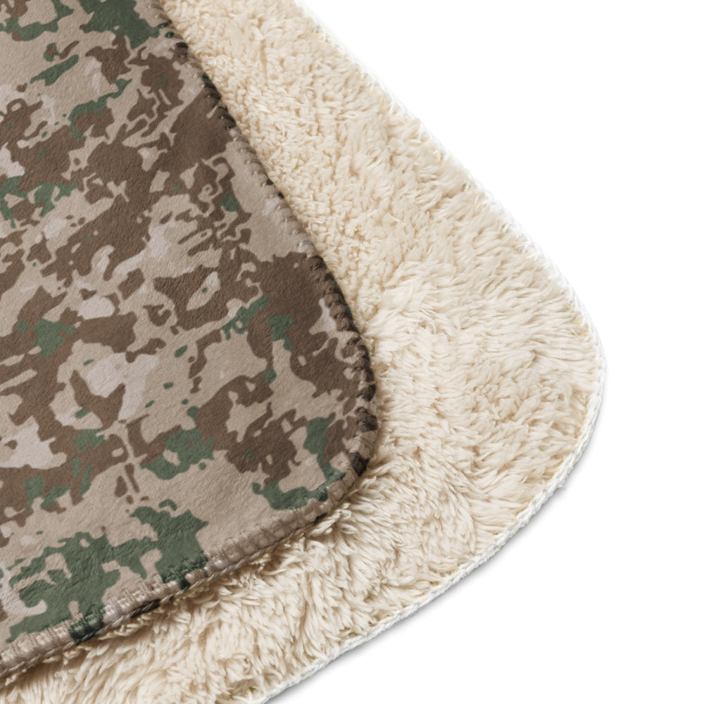 Pakistani Army Arid CAMO Sherpa blanket - Blanket