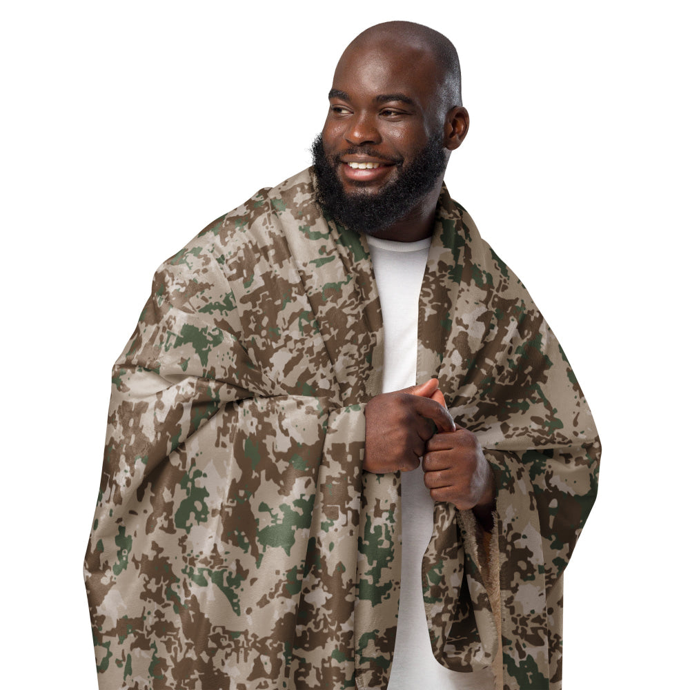 Pakistani Army Arid CAMO Sherpa blanket - Blanket