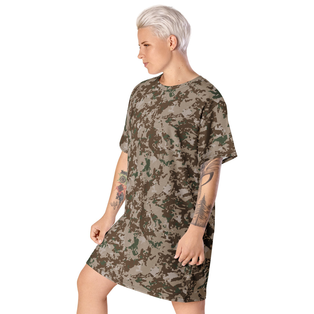 Pakistani Army Arid CAMO T-shirt dress - Womens T-Shirt Dress