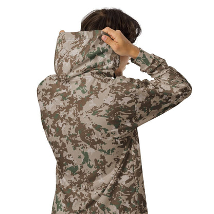 Pakistani Army Arid CAMO Unisex zip hoodie