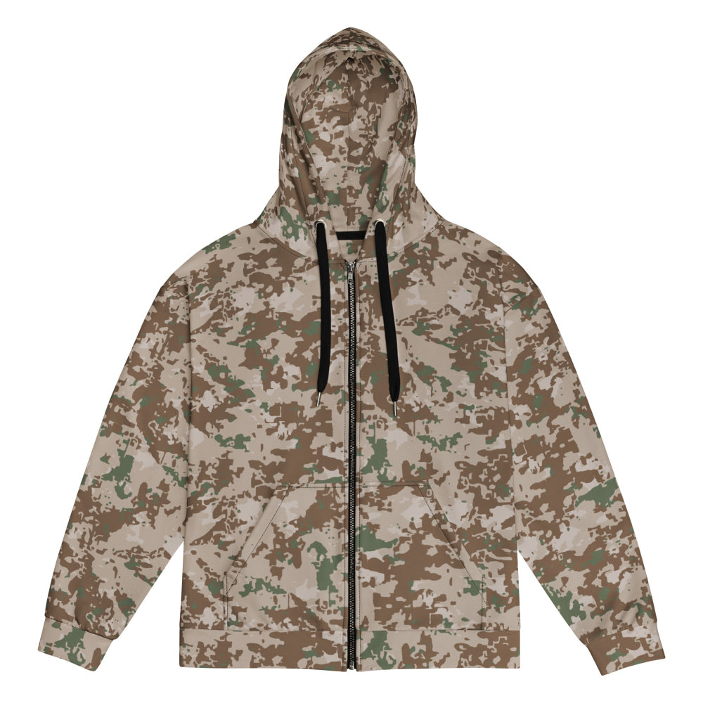 Pakistani Army Arid CAMO Unisex zip hoodie - Zip Hoodie