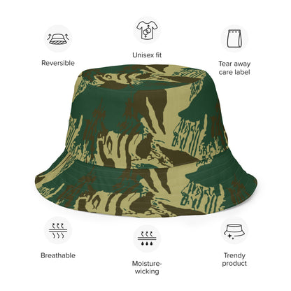 Pakistani Army Brushstroke CAMO Reversible bucket hat - Bucket Hat