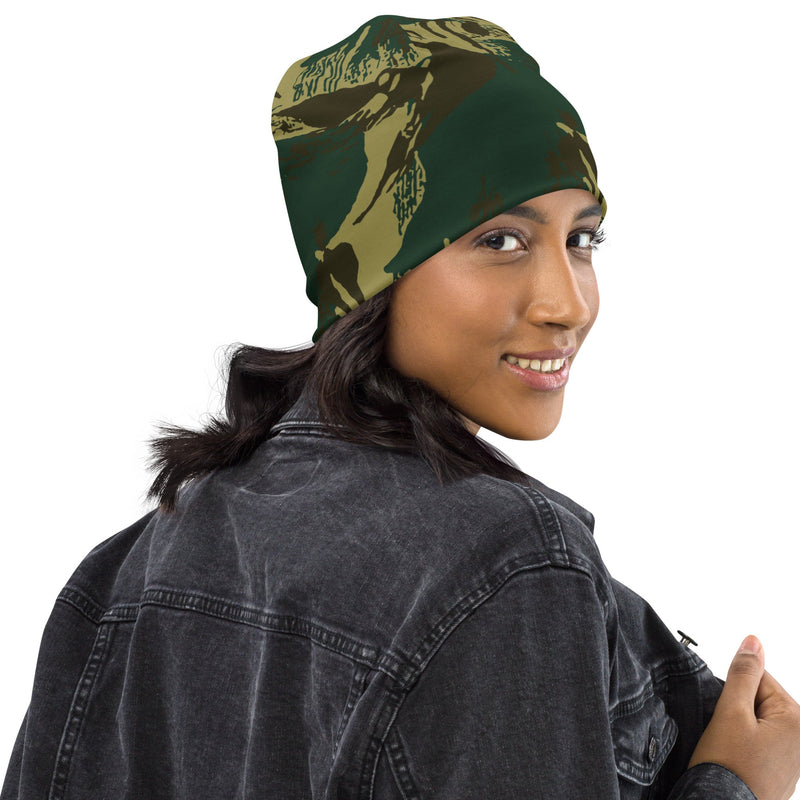 Brushstroke Pakistani Woodland CAMO Beanie - Head