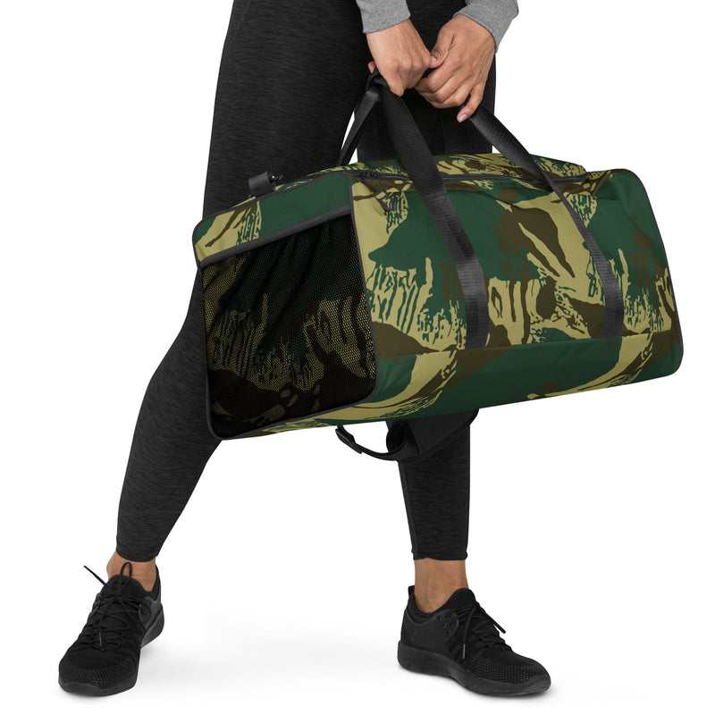 Brushstroke Pakistani Woodland CAMO Duffle Bag