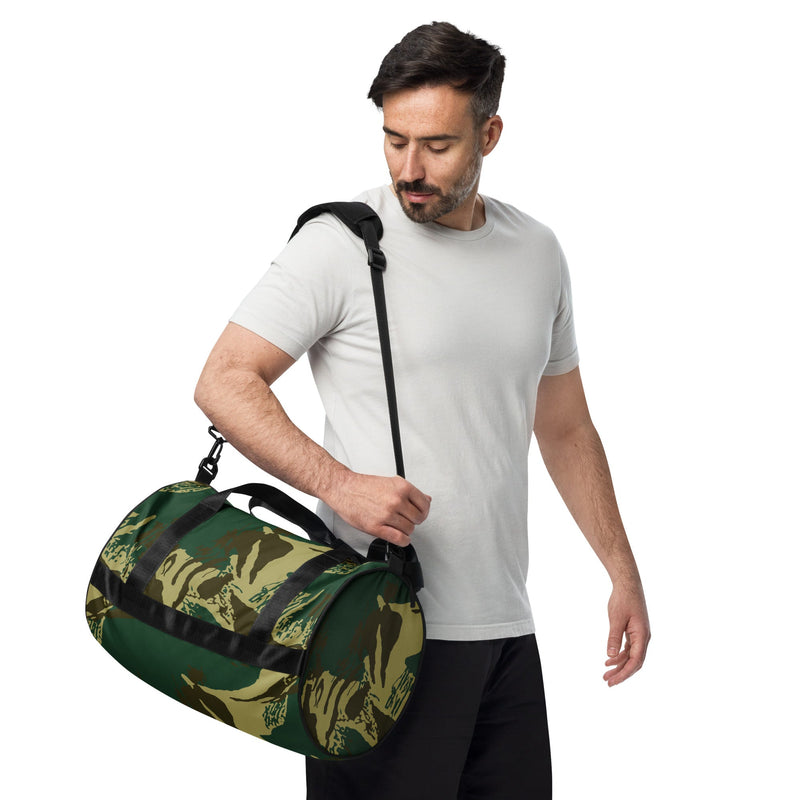 Brushstroke Pakistani Woodland CAMO Gym Bag