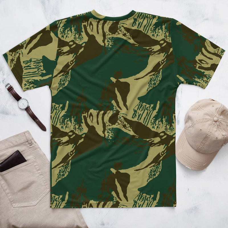 Brushstroke Pakistani Woodland CAMO Mens T-Shirt