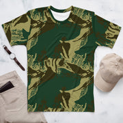 Brushstroke Pakistani Woodland CAMO Mens T-Shirt - XS