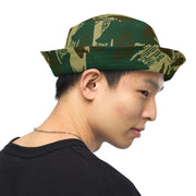 Brushstroke Pakistani Woodland CAMO Reversible Bucket Hat - Head