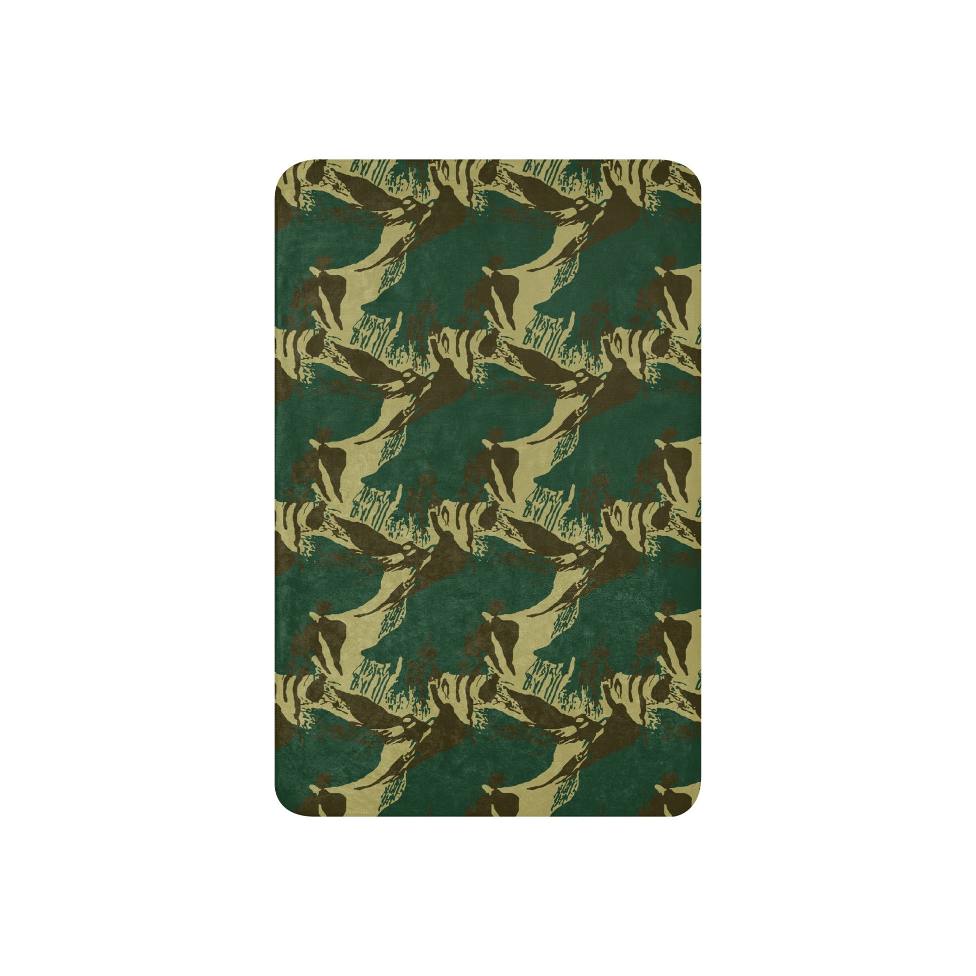 Pakistani Brushstroke CAMO Sherpa blanket - Blanket