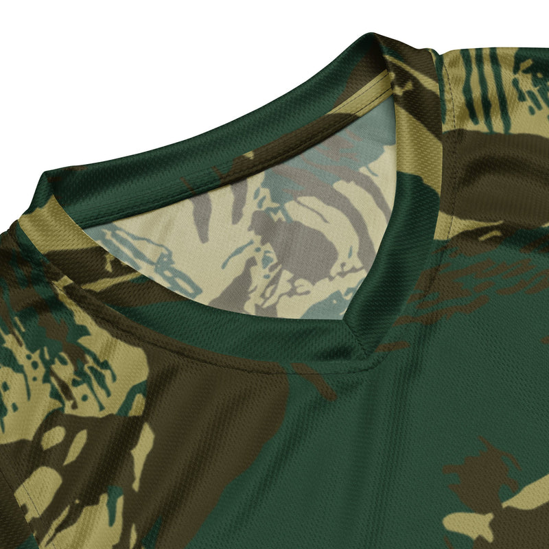 Brushstroke Pakistani Woodland CAMO Unisex Basketball Jersey