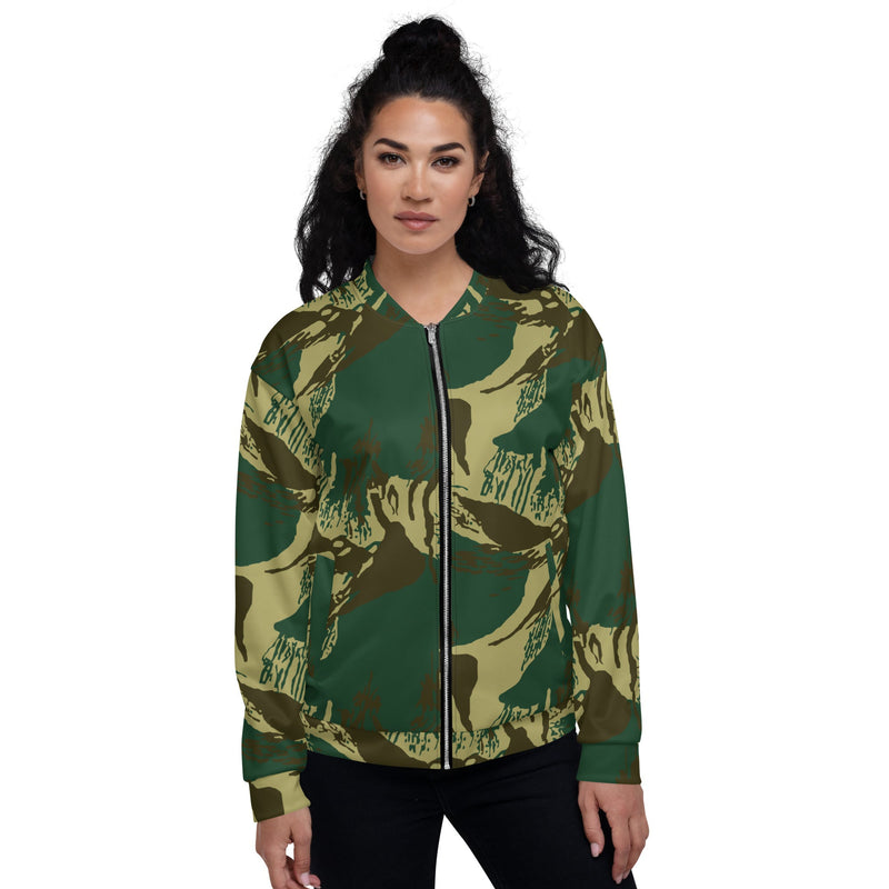 Brushstroke Pakistani Woodland CAMO Unisex Bomber Jacket