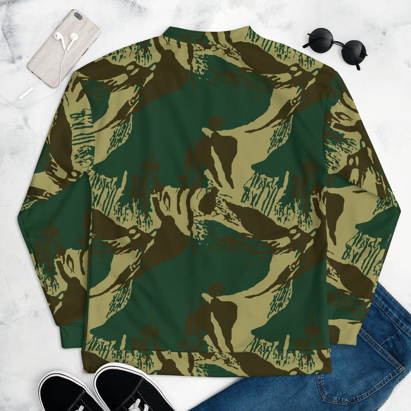 Brushstroke Pakistani Woodland CAMO Unisex Bomber Jacket