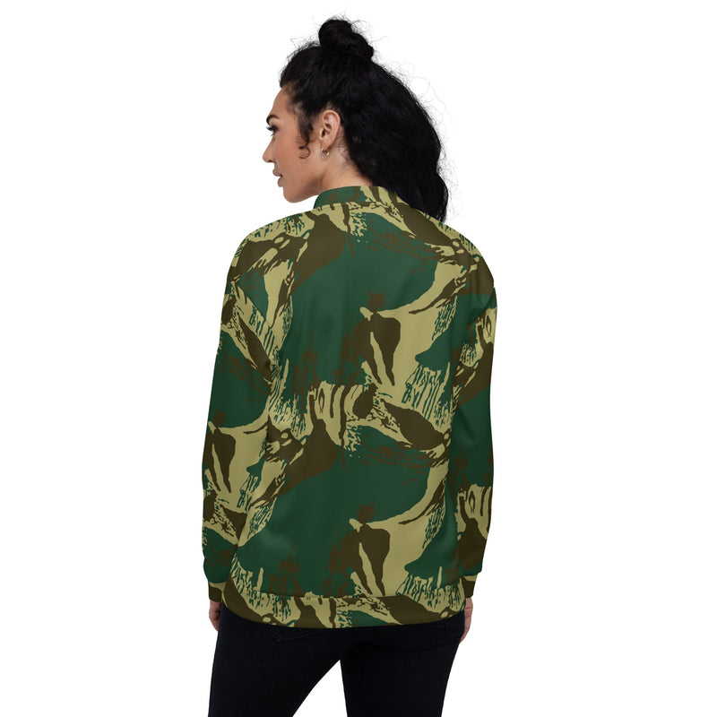 Brushstroke Pakistani Woodland CAMO Unisex Bomber Jacket