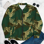 Brushstroke Pakistani Woodland CAMO Unisex Bomber Jacket - XS