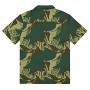 Brushstroke Pakistani Woodland CAMO Unisex Short-Sleeve Button Shirt - Button-Up