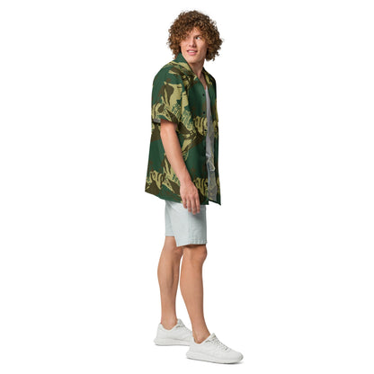 Pakistani Brushstroke CAMO Unisex Short-Sleeve Button Shirt