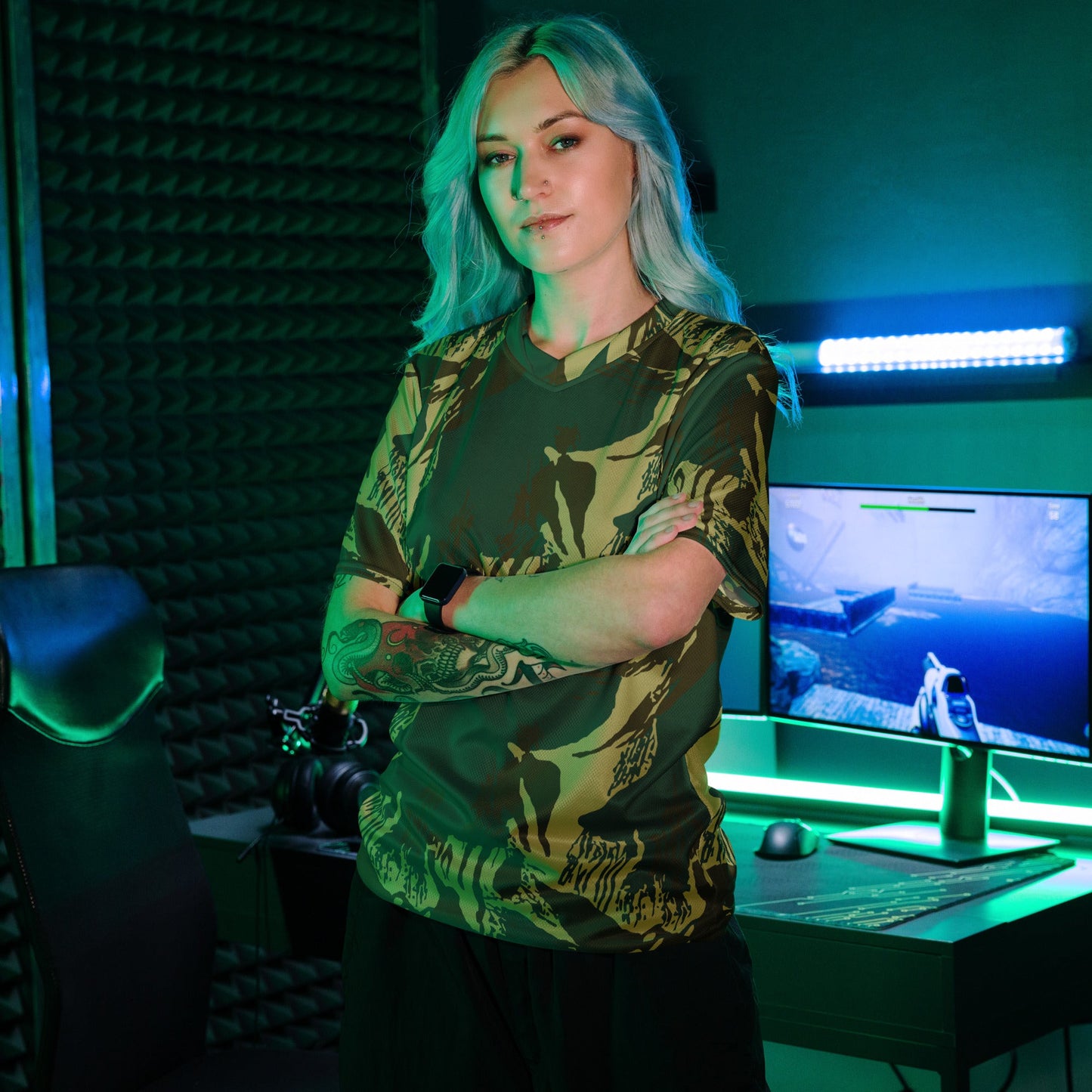 Pakistani Brushstroke CAMO unisex sports jersey - Sports Jerseys