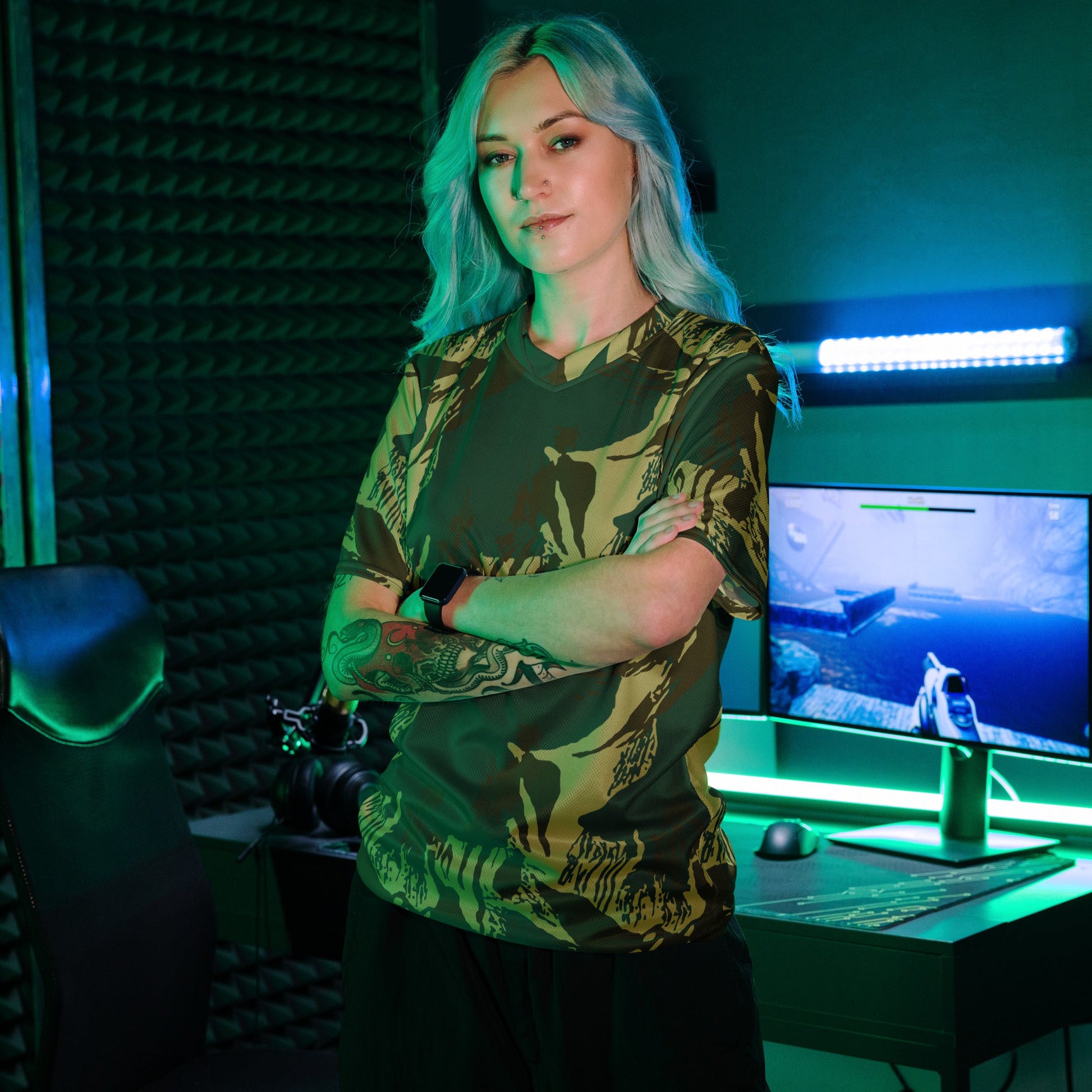 Pakistani Brushstroke CAMO unisex sports jersey - Sports Jerseys