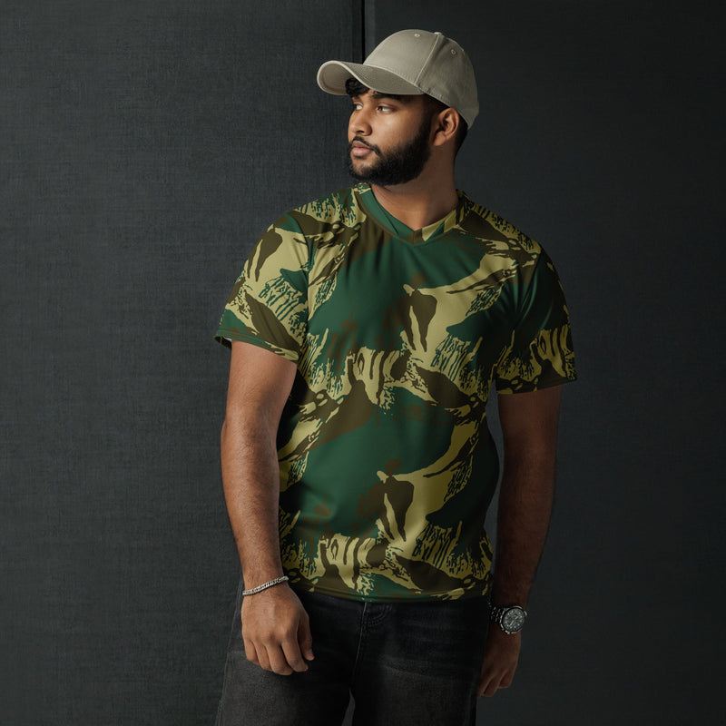 Brushstroke Pakistani Woodland CAMO Unisex Sports Jersey