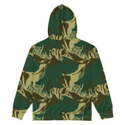 Brushstroke Pakistani Woodland CAMO Unisex Zip Hoodie