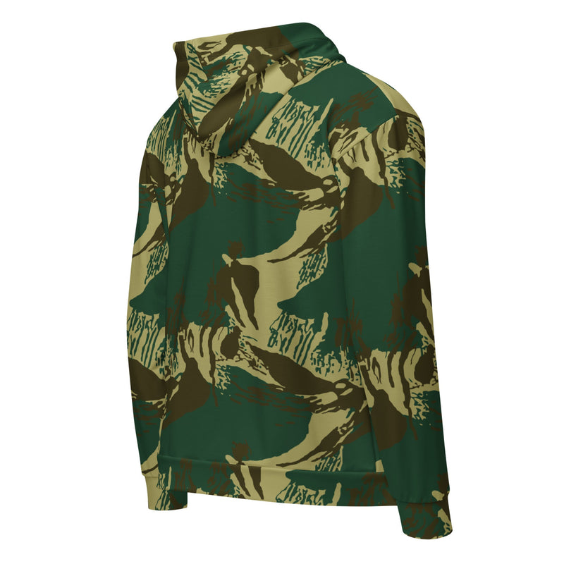 Brushstroke Pakistani Woodland CAMO Unisex Zip Hoodie