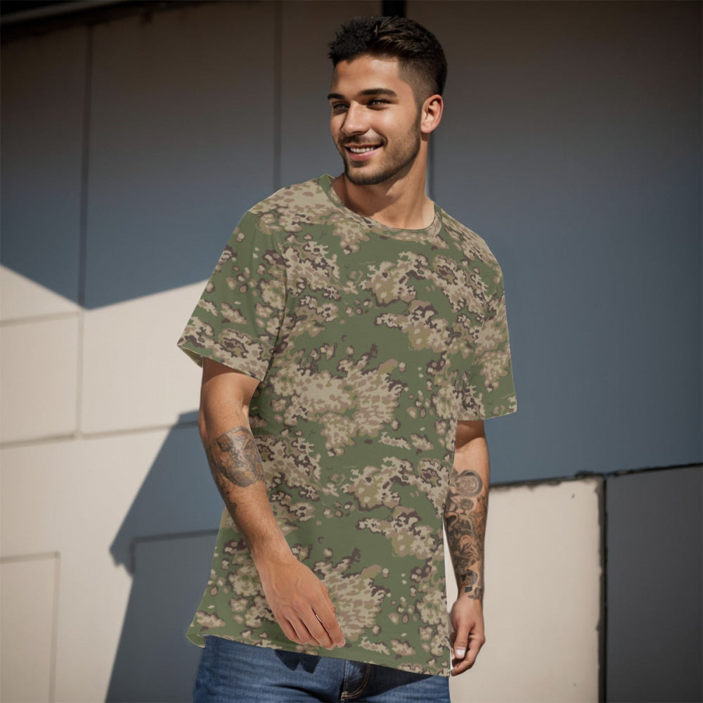 Partizan Multi-terrain CAMO Men’s 100% Cotton T-Shirt - Mens