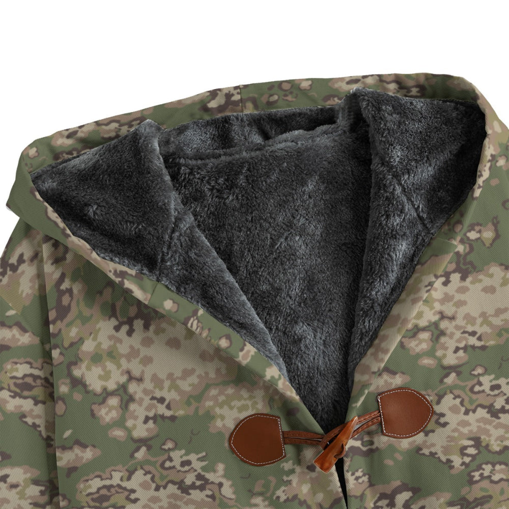 Partizan Multi-terrain CAMO Men’s Canvas Horn Buckle Fleece Windbreaker - Mens