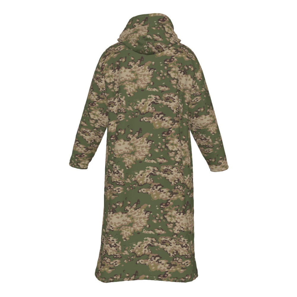 Partizan Multi-terrain CAMO Men’s Sherpa Zip Up Long Coat - Mens