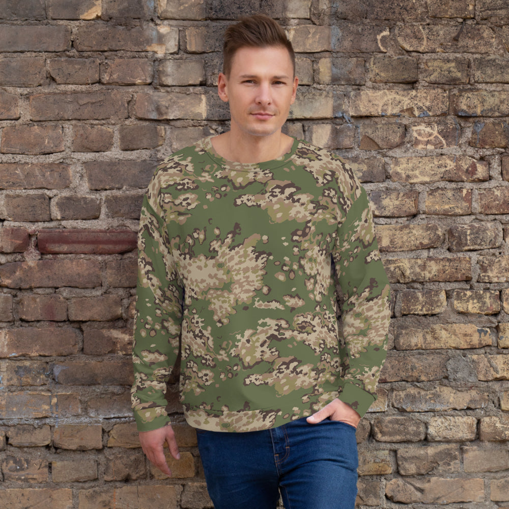 Partizan Multi-terrain CAMO Unisex Sweatshirt - XS