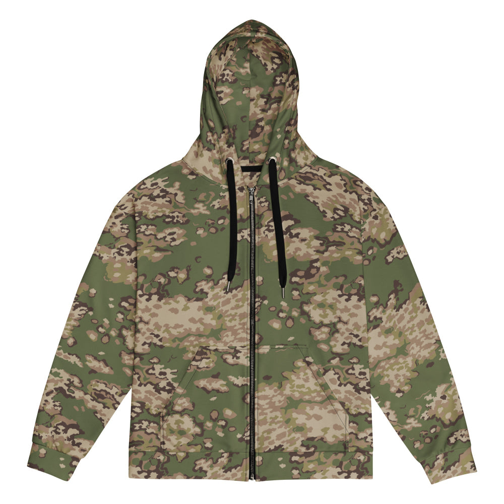 Partizan Multi-terrain CAMO Unisex zip hoodie - Zip Hoodie