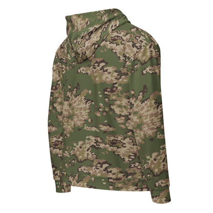 Partizan Multi-terrain CAMO Unisex zip hoodie - Zip Hoodie